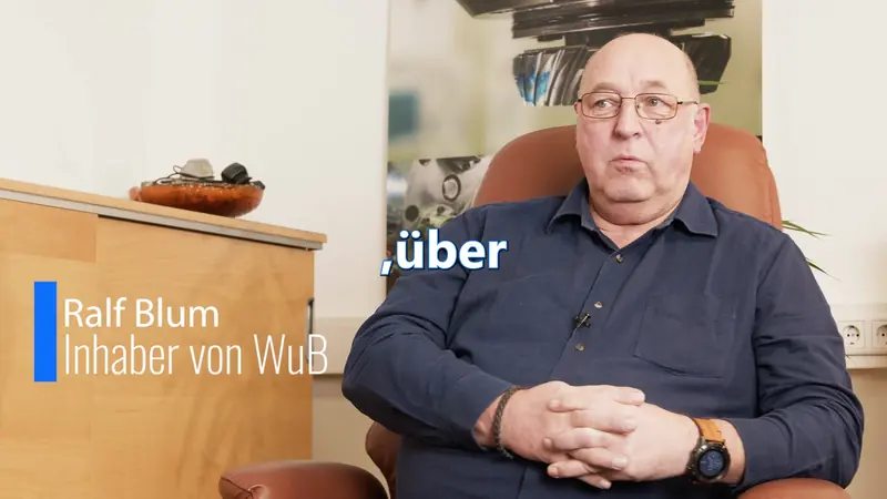 WuB Maschinenbau & Service über Sven Sulik